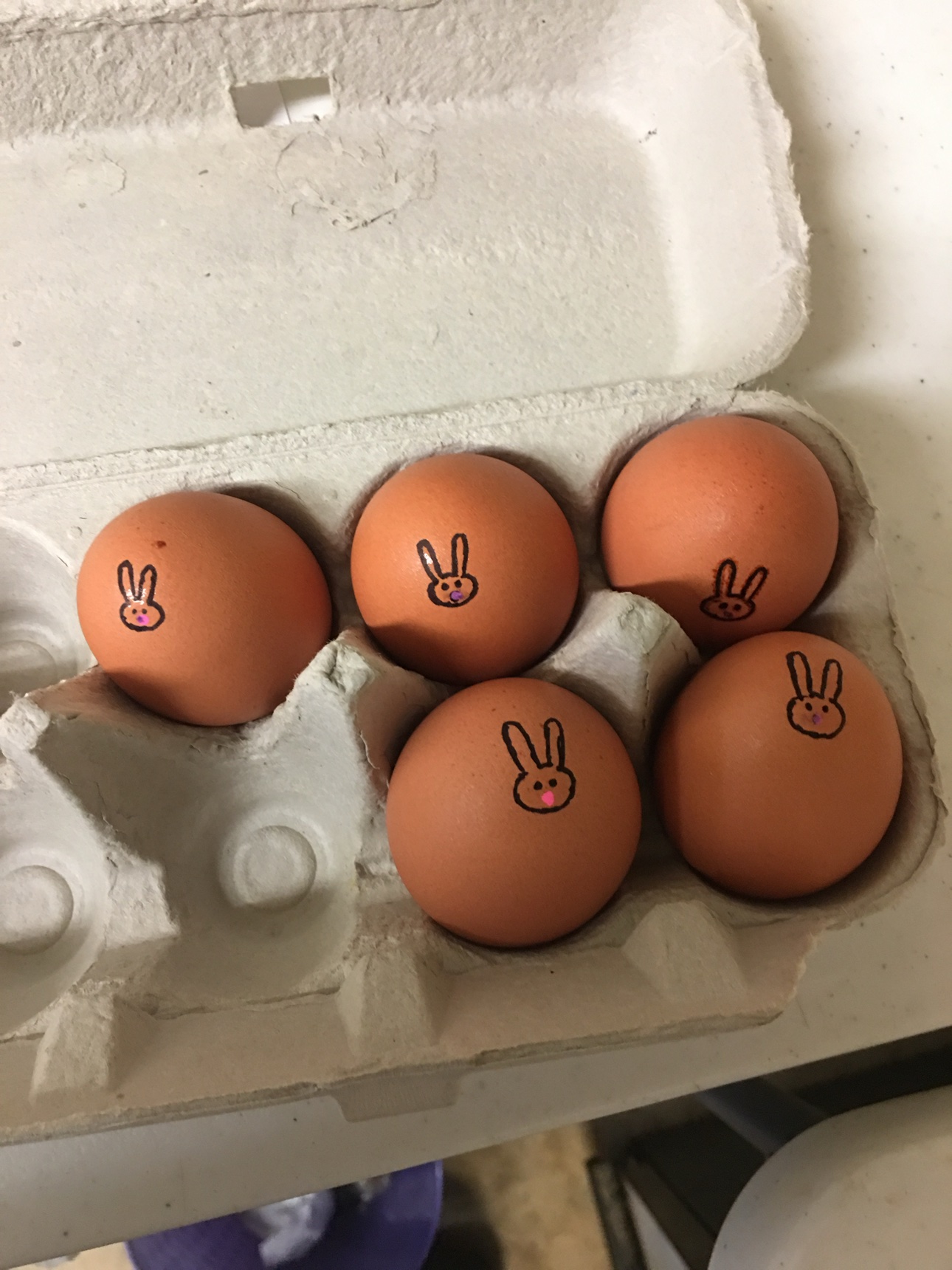 Pasture-raised eggs in a basket